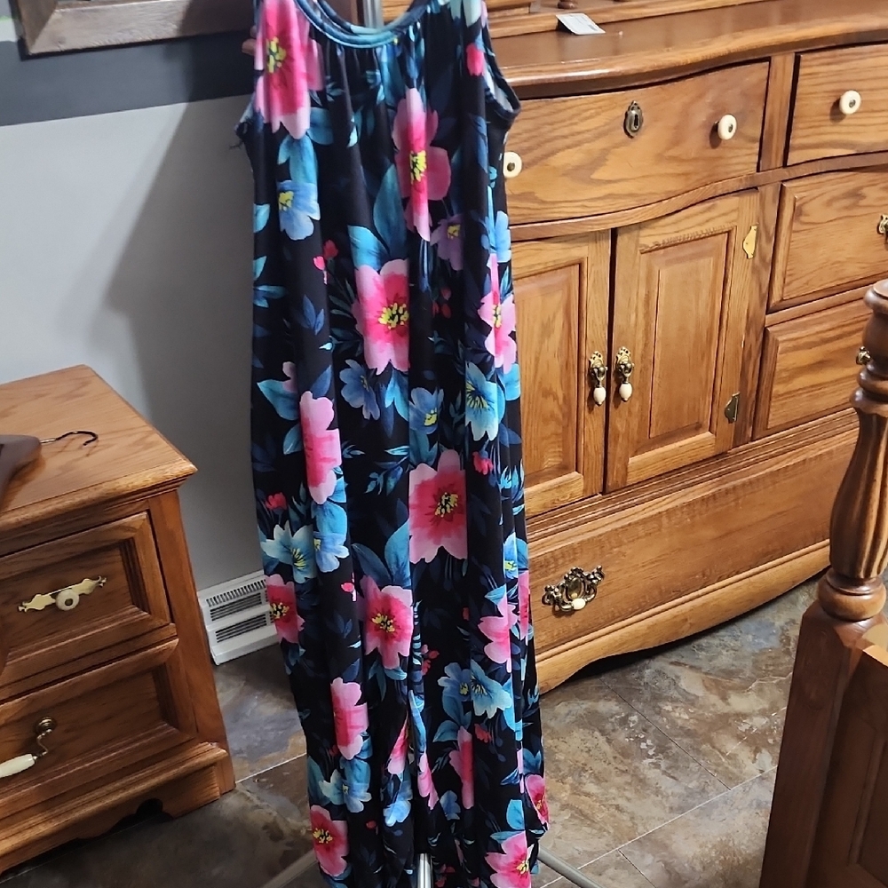 Marley Vibrant Floral Maxi Dress